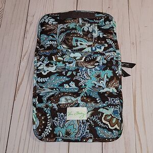 Vera Bradley Retired Java Blue Tri Fold Wallet, Excellent Condition